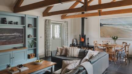 A dreamy-worthy retreat with beautiful countryside surroundings and charming interiors 