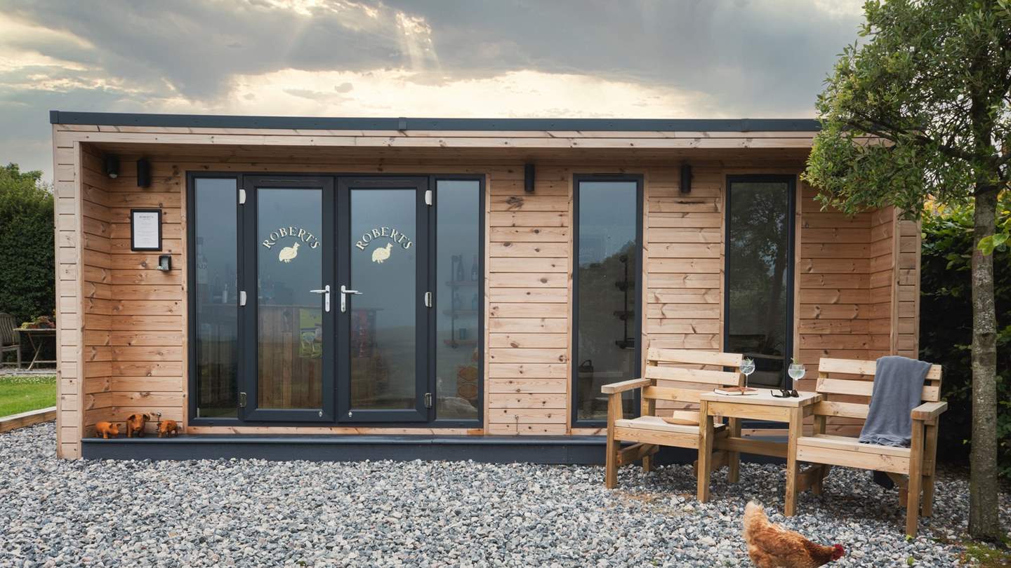 Our honesty bar, Robert's, is available for all guests of Trevear Farm