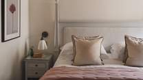 All the beds are super-soft and are beautifully furnished with hand-built wardrobes and dressing tables, quality linens, cosy blankets and throws