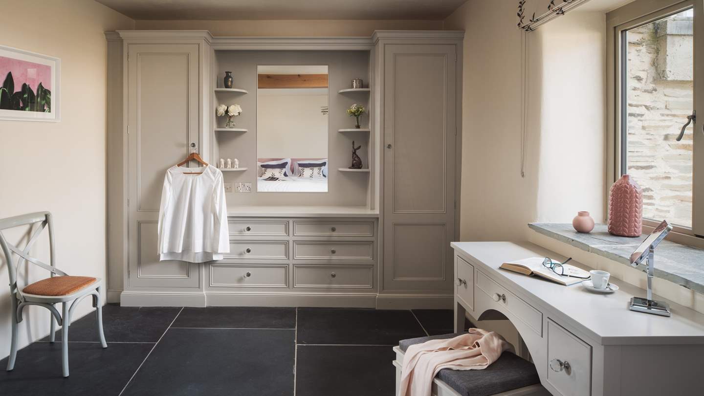 Rock View pays attention to every detail, such as this exquisite dressing room in bedroom two.