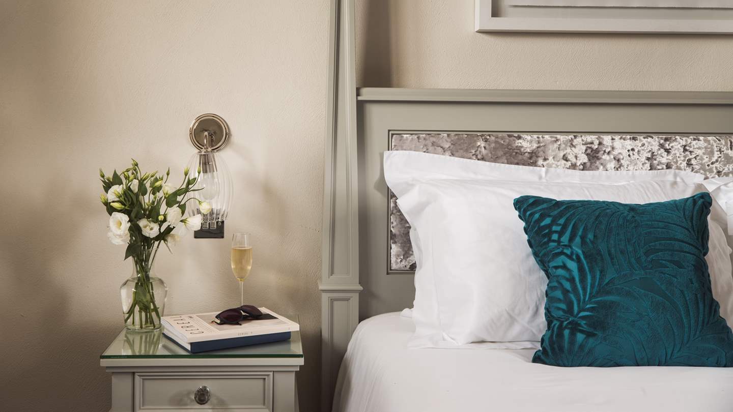 All of the bedrooms have the highest quality, luxurious linens, bedding, throws and cushions