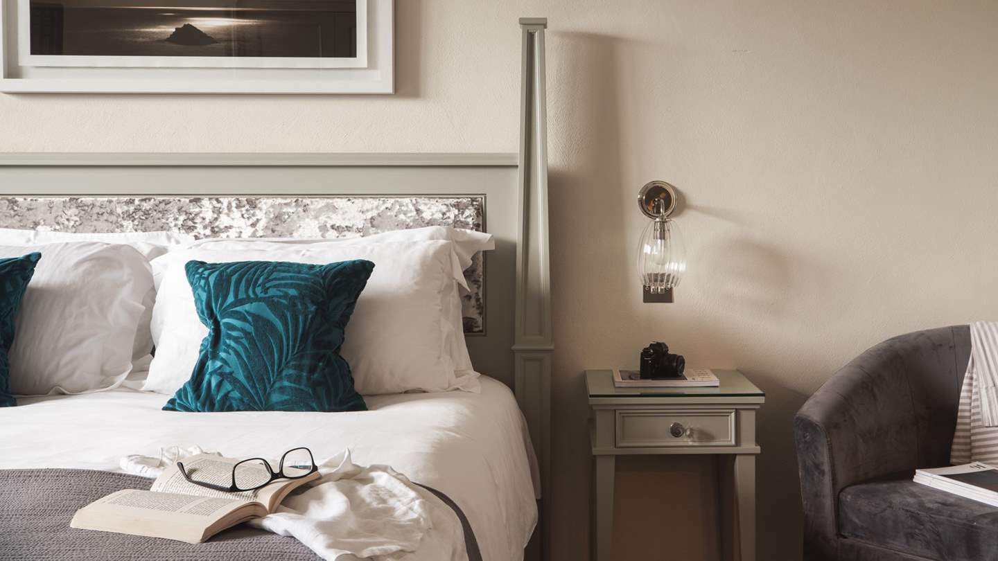 A peaceful retreat to escape to at the end of the day, with your favourite book of course