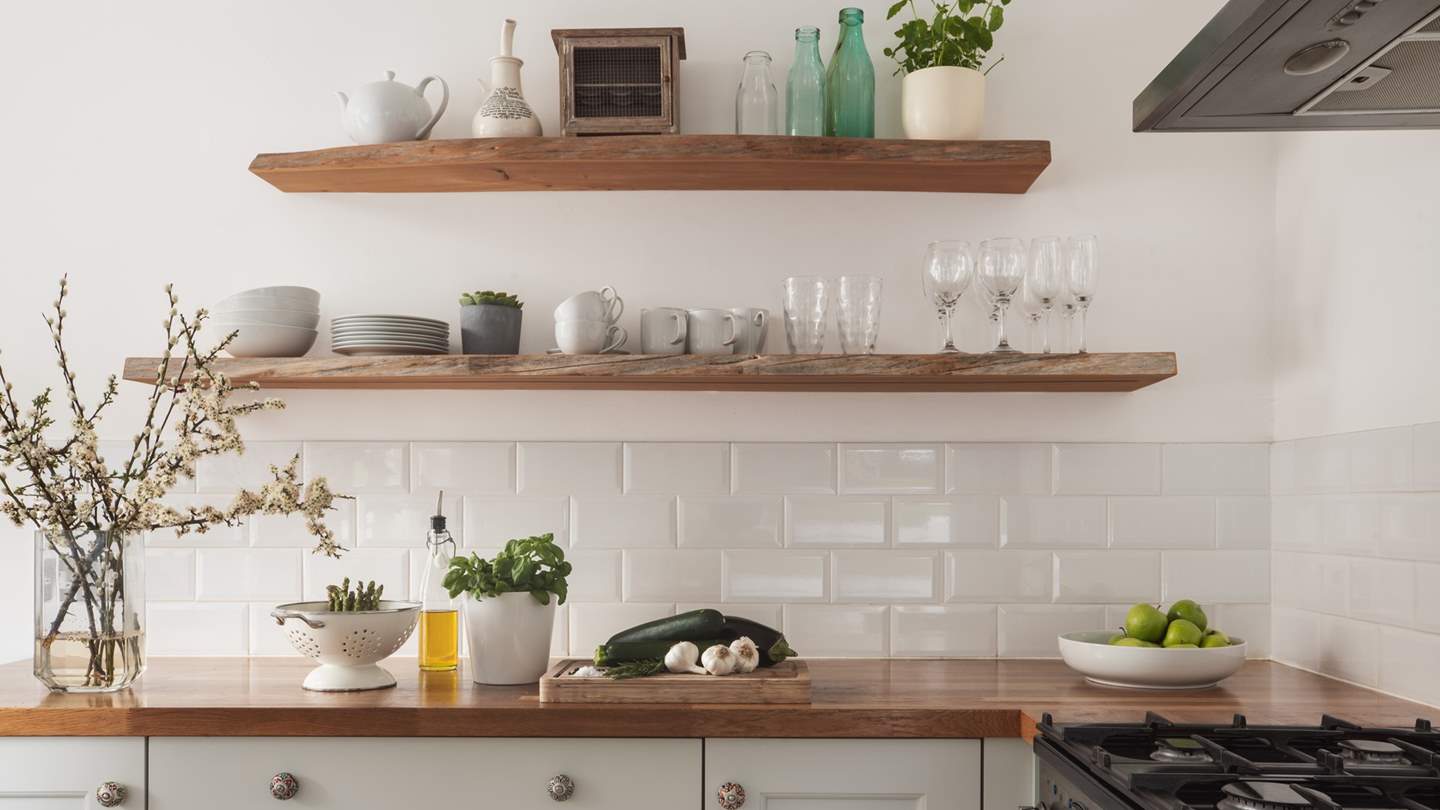 The kitchen comes fully equipped with everything you could possibly need