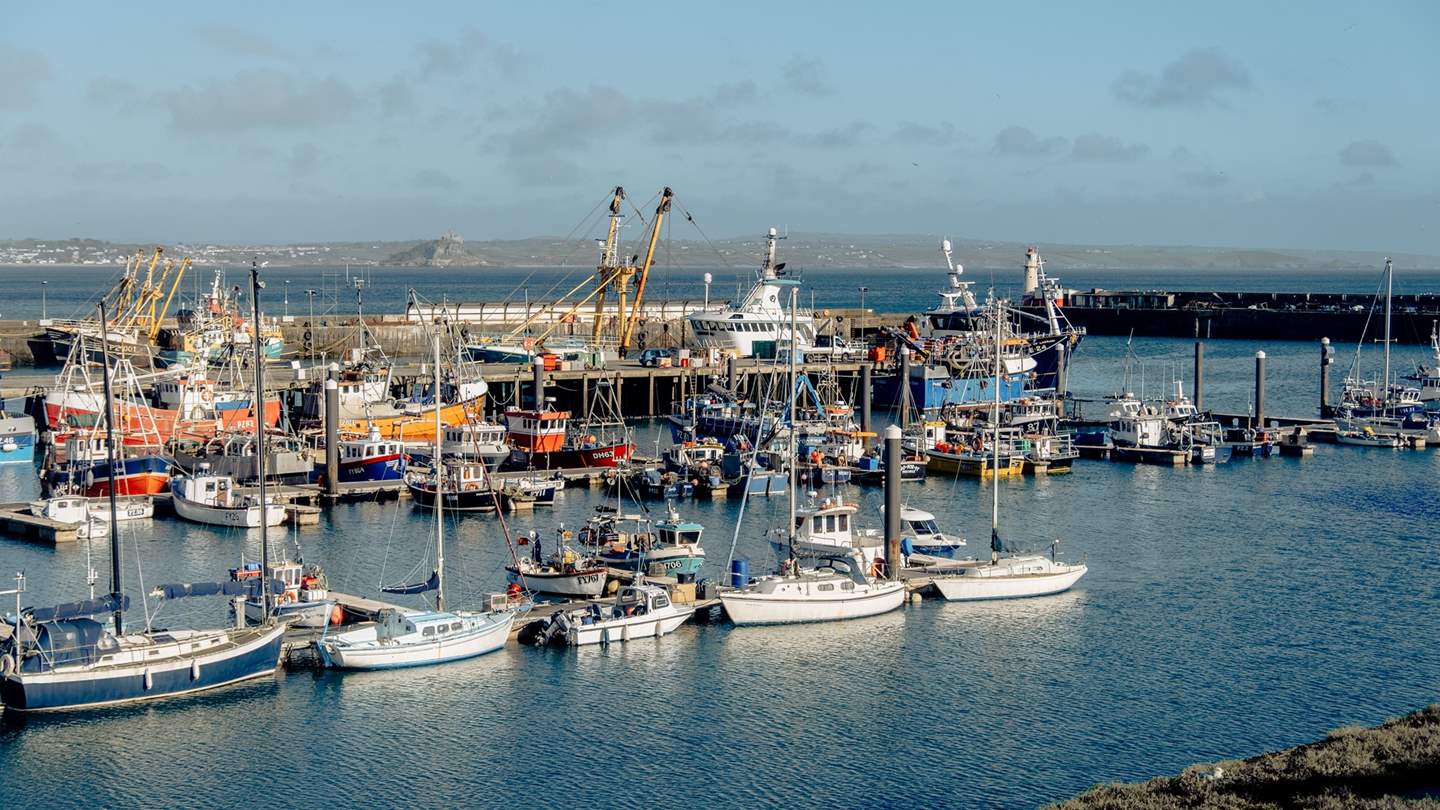 Visit the charming fishing village of Newlyn, where you’ll find freshly caught delights in the harbourside fishmongers
