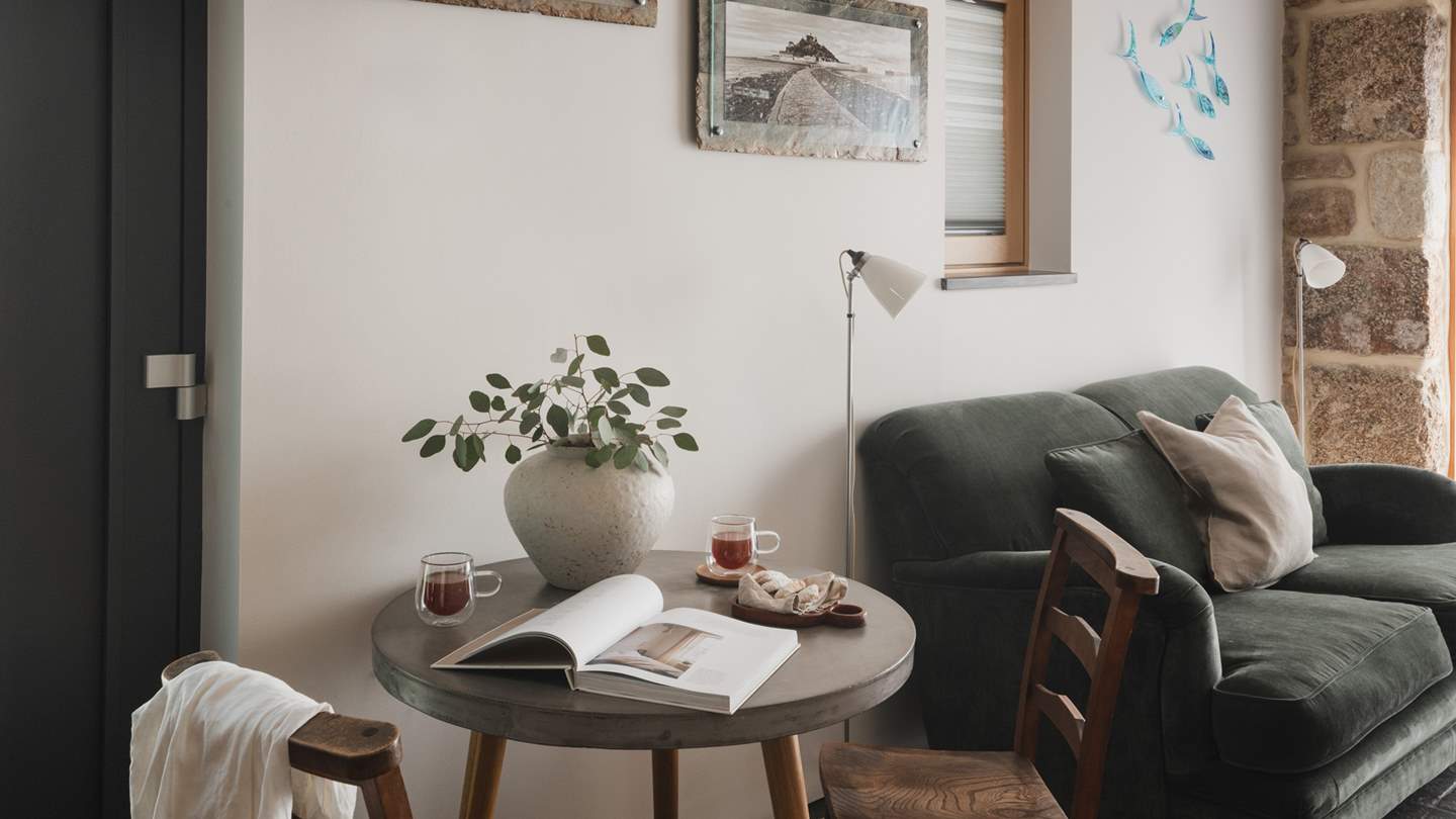 Savour moments of togetherness across the intimate dining table for two