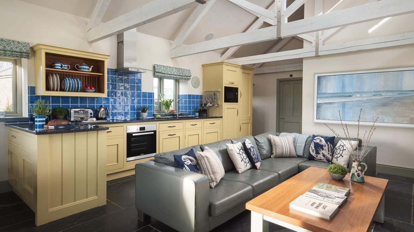 Each kitchen is fully equipped with everything you'll need to rustle up feasts