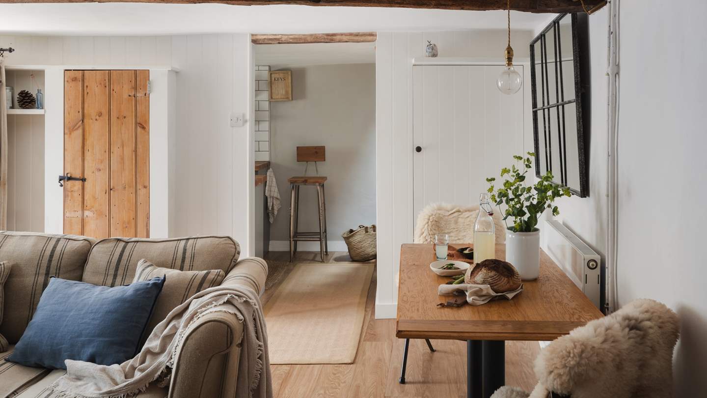 A perfect space to unwind with a glass in hand...