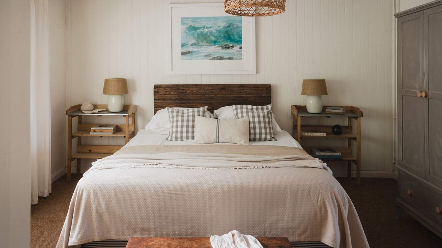 A dreamy space that calls for leisurely mornings with breakfast in bed and nights of blissful slumber