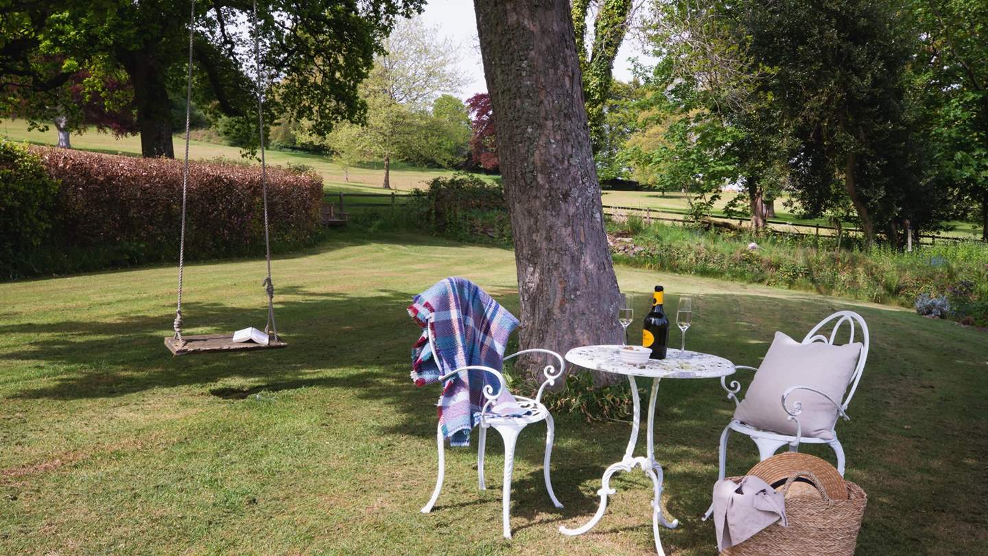 While away afternoons on the lawn with a glass of something special...