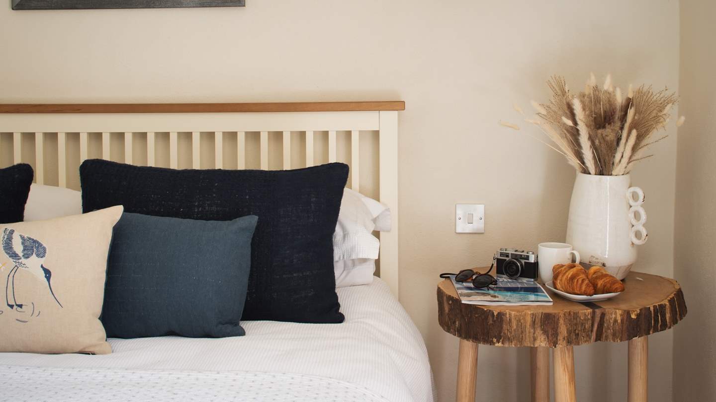 Oh-so-peaceful, fall into bed at the end of a busy day exploring beautiful Devon.