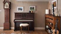 A stunning piano for those who love to serenade their loved ones 