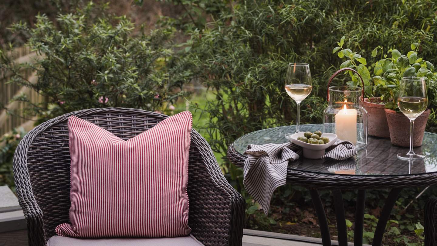 As the sun goes down, where better to while away the evening...