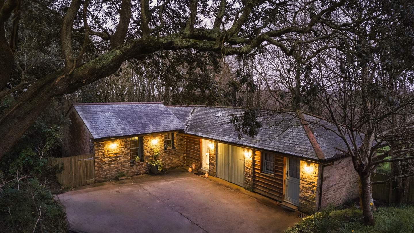 You'll find our heavenly retreat tucked away amongst the trees