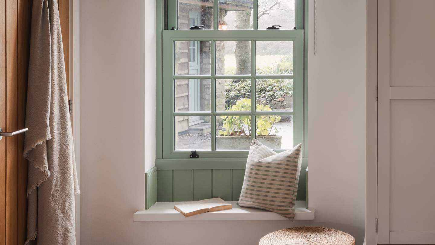 A pretty window seat to reminisce on moment of staycation magic 