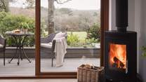 Immerse yourself in the tranquillity of your own private haven and relish slow moments beside the wood burner