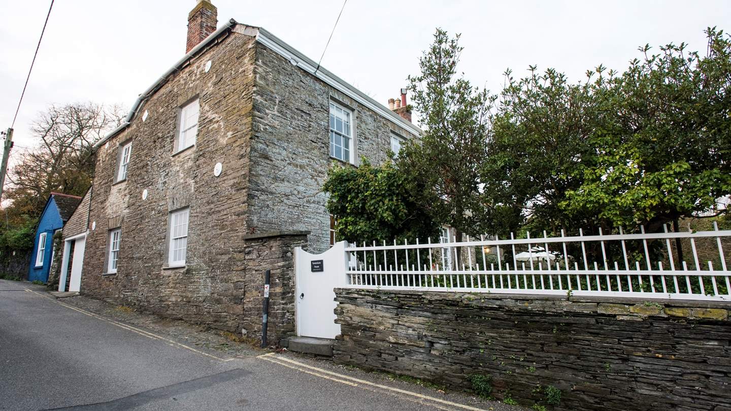 There is parking for two cars at Fentonluna, which is very rare for Padstow. The garage is adjacent to the property