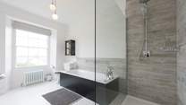 There shouldn't be any arguments at bath time - there are three gorgeous bathrooms as well as an additional cloakroom downstairs