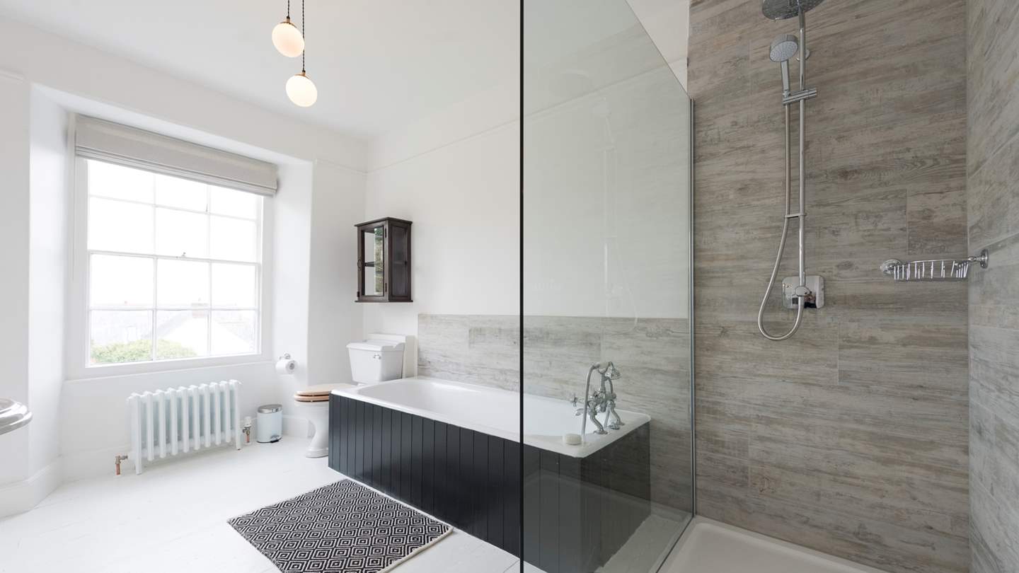 There shouldn't be any arguments at bath time - there are three gorgeous bathrooms as well as an additional cloakroom downstairs
