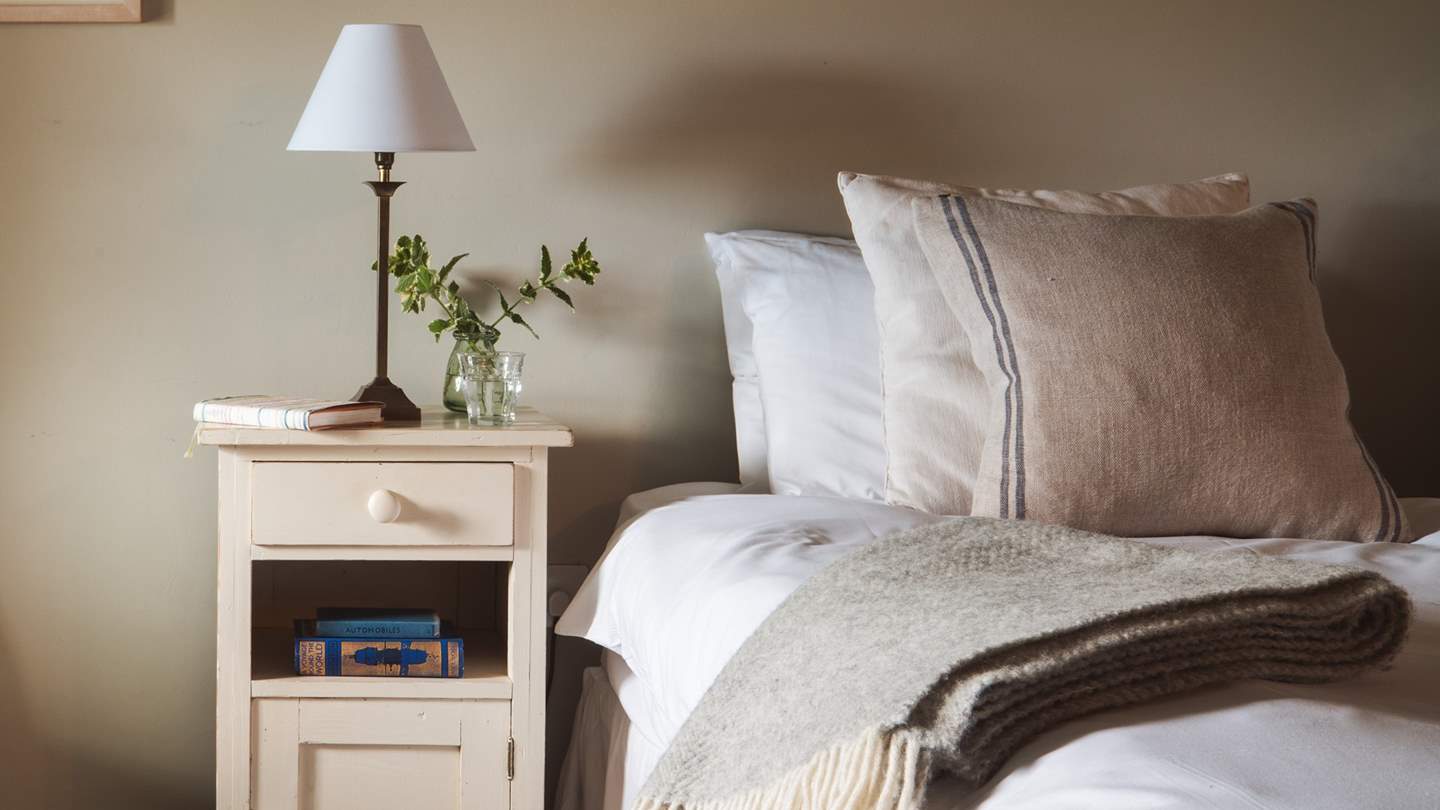 All of the beds are swathed in luxurious linens, gorgeous bedding and top notch cushions and throws