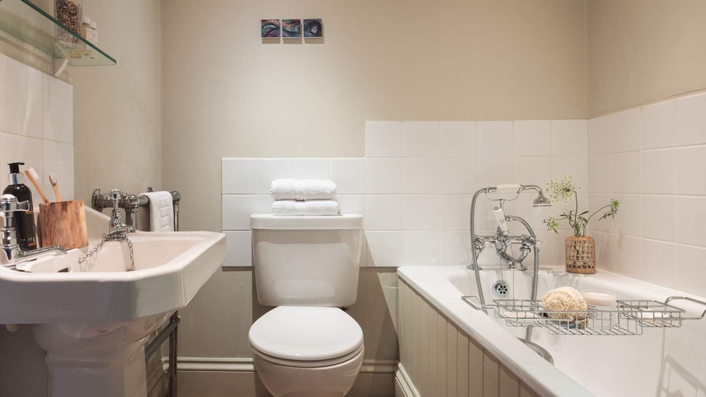 Make sure to take time out for a deep, muscle relaxing bath