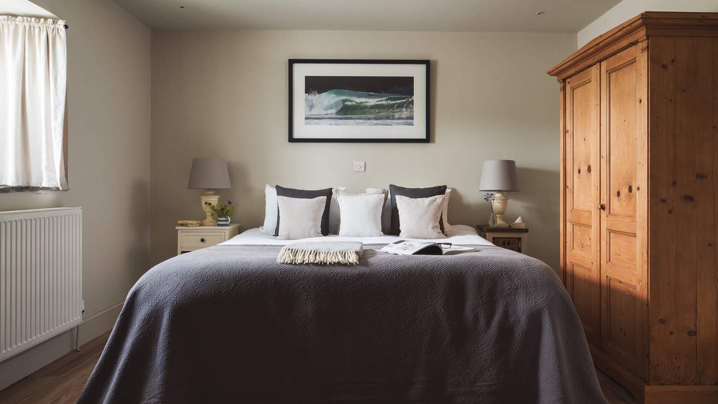 Enjoy a peaceful night's sleep at Roundhouse, our luxury self catering retreat in Cornwall
