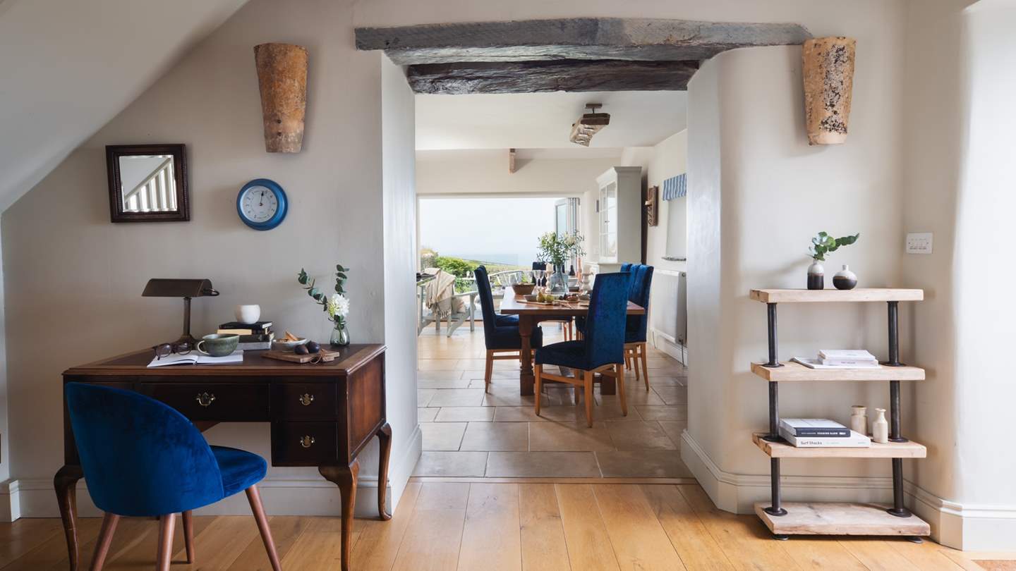 The Roundhouse, which once housed a donkey who drove the mill