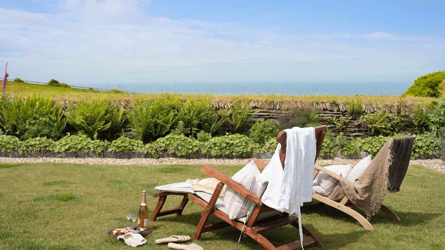 While away afternoons relaxing in the sun