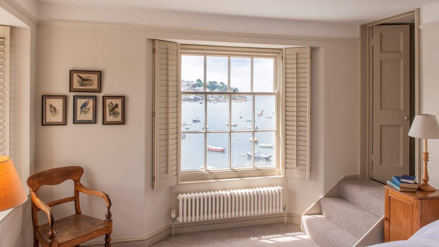 The breathtaking views from the dual aspect master bedroom are just astonishing.