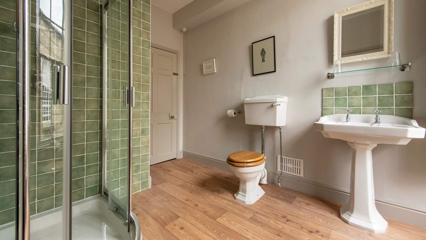 The Jack and Jill shower room is situated on the first floor.