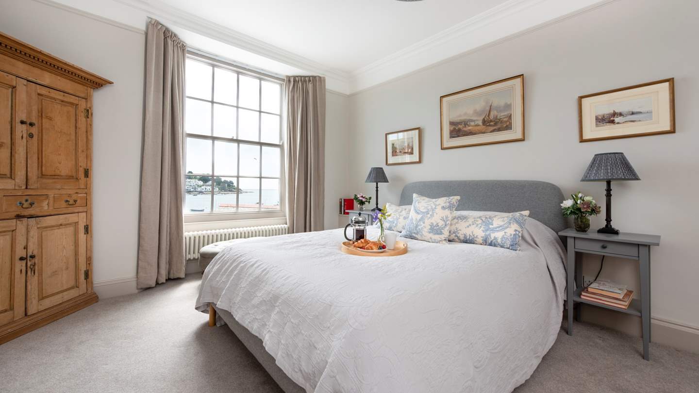 All the beds are swathed in thick, luxurious linens and cottons.