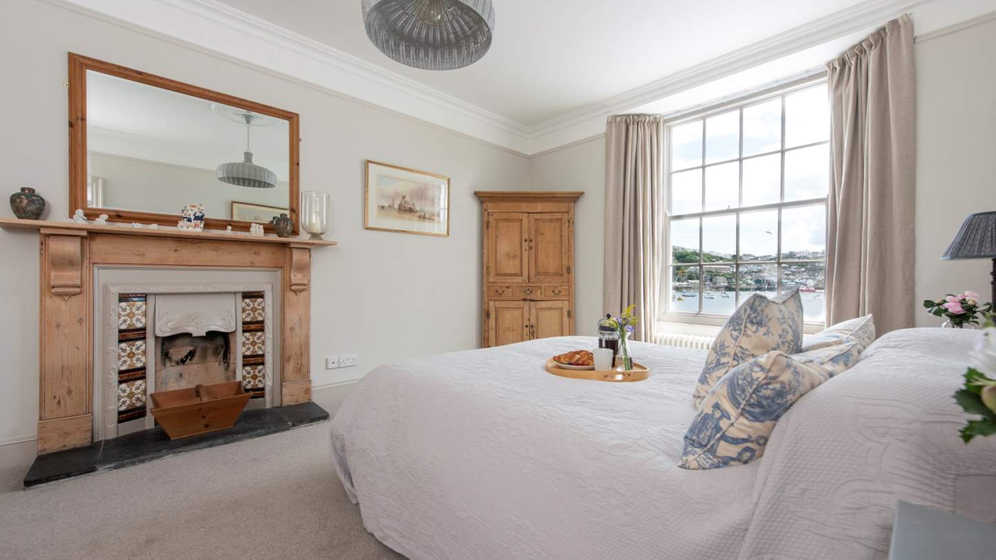 This spacious king size bedroom is situated on the first floor and has use of the Jack and Jill shower room.