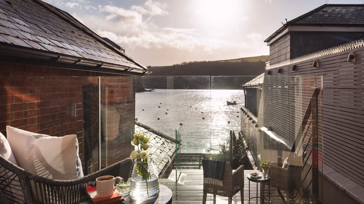 Savour glistening tides and gently rocking boats all day long... 