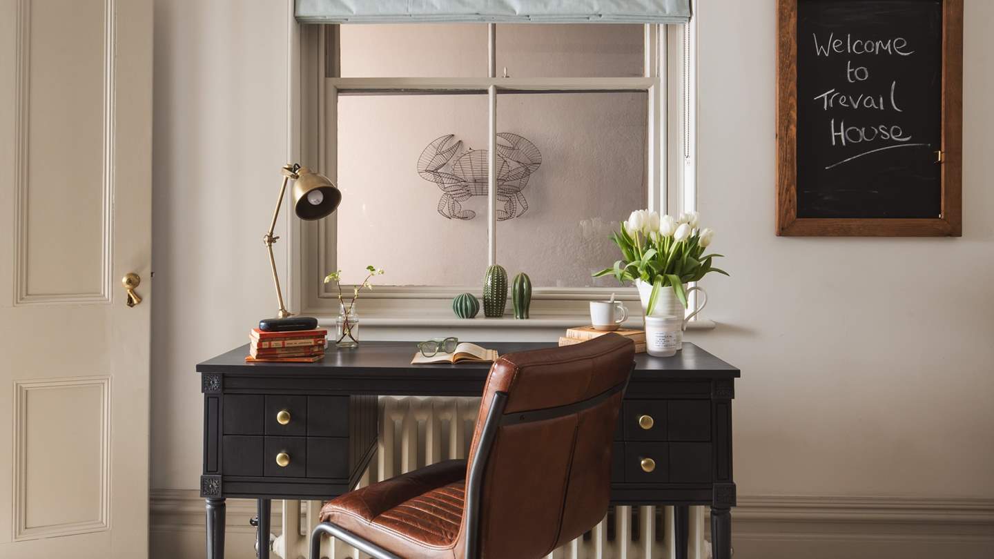 A handy space for those who may need to catch up on work whilst away