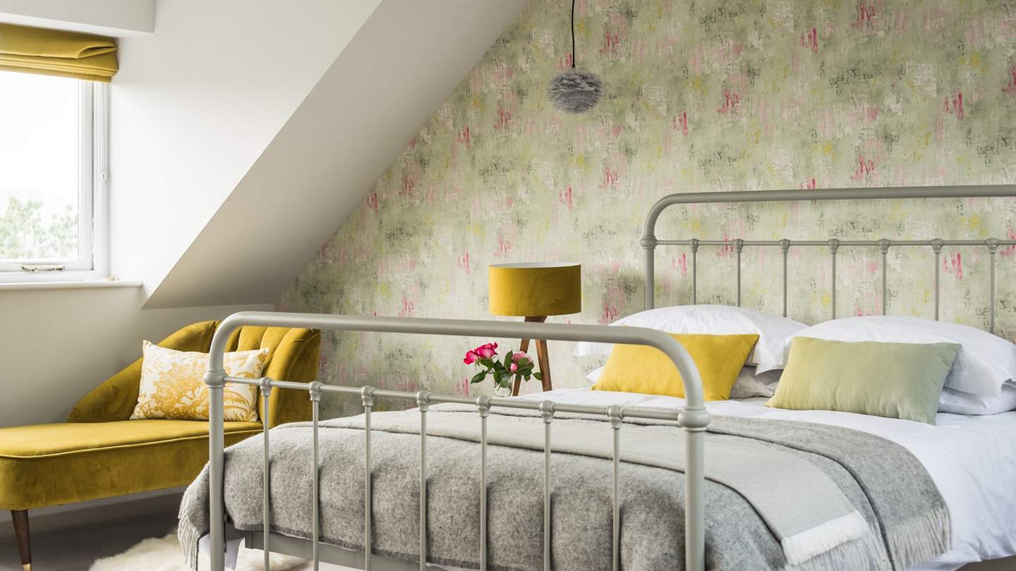 You'll find two equally beautiful bedrooms upstairs, both with sumptuous king-sized beds 