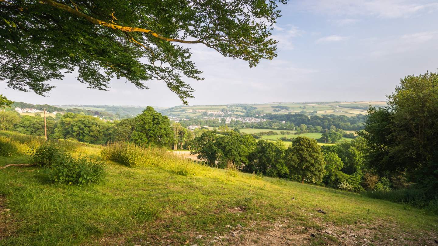 Enjoy breath-taking views across the rolling countryside 