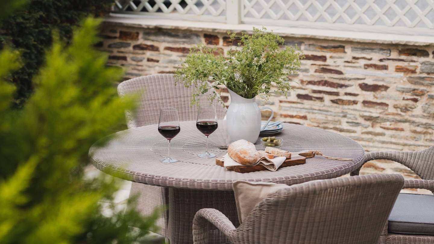 A peaceful corner to enjoy on balmy summer afternoons