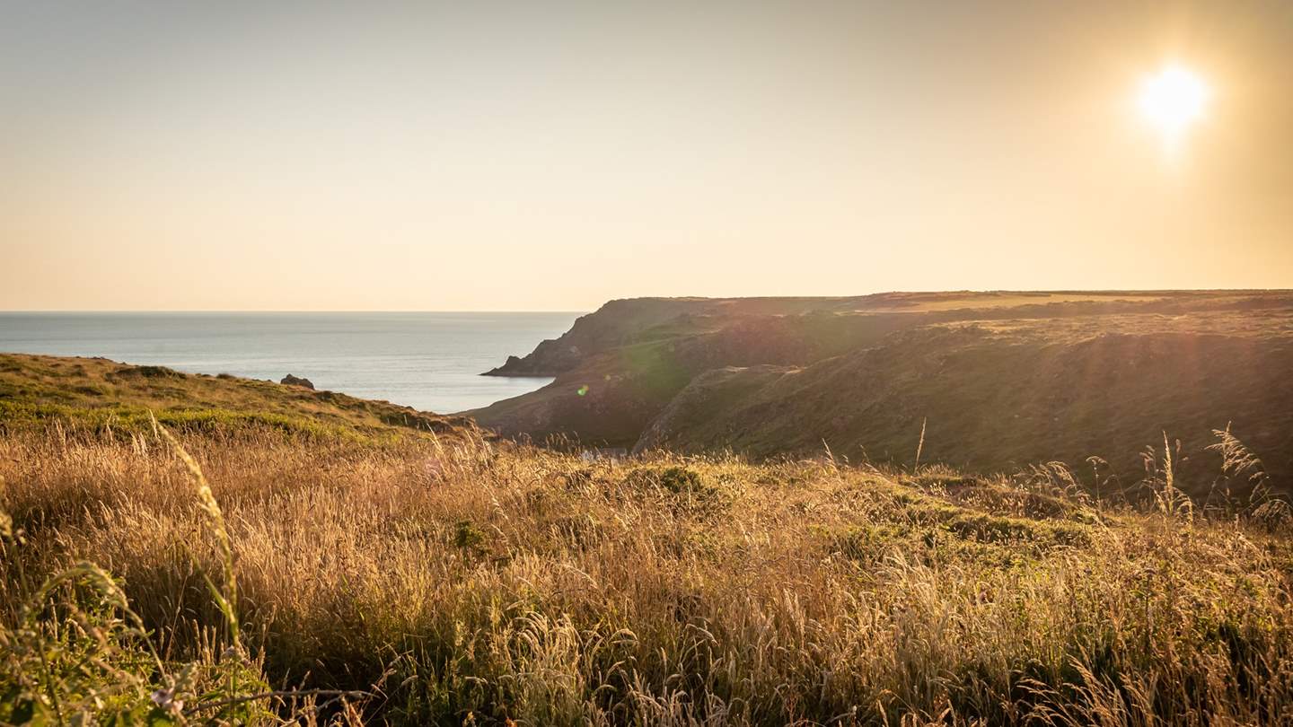 Explore the delightful coastline from the comfort of Lyonesse - it's just a short walk from the cottage to the sea.