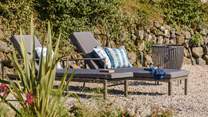 Take to the sun loungers in Lyonesse's large garden for an afternoon of peaceful bliss.