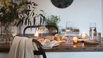 Savour romantic candle lit meals at Bodhi Barn 