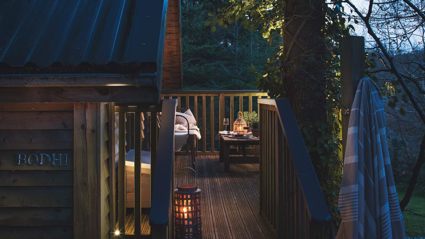 Bodhi Barn, our luxury wooden retreat in the Devonshire countryside 