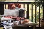 Alfresco breakfasts are simply divine at Bodhi Barn 