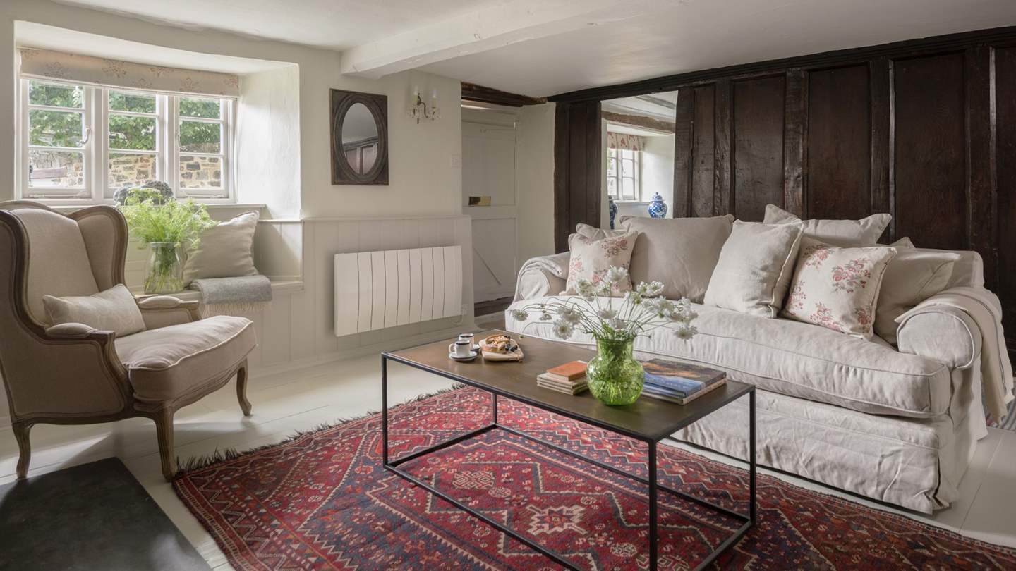 With plenty of seating and an adorable window seat too, this is the perfect spot for gatherings.