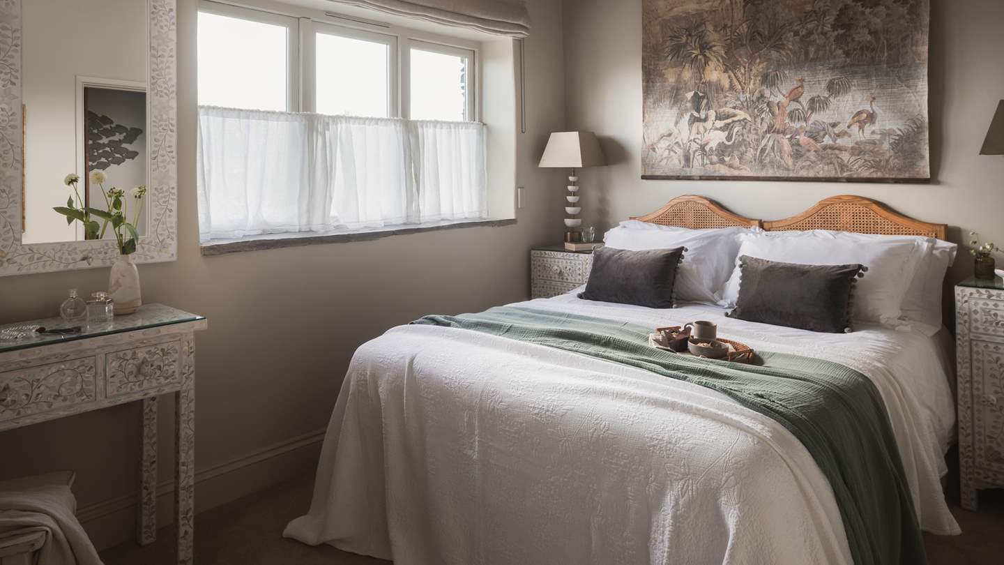 Tremanon's second bedroom is a welcoming space