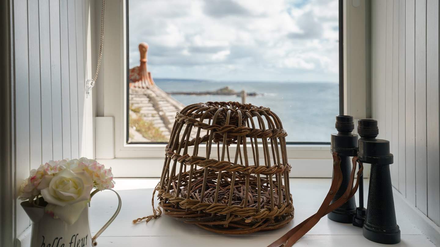 You'll find endless nooks to gaze out over Mounts Bay