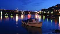 Visit Mousehole at Christmas to see the magical village lights