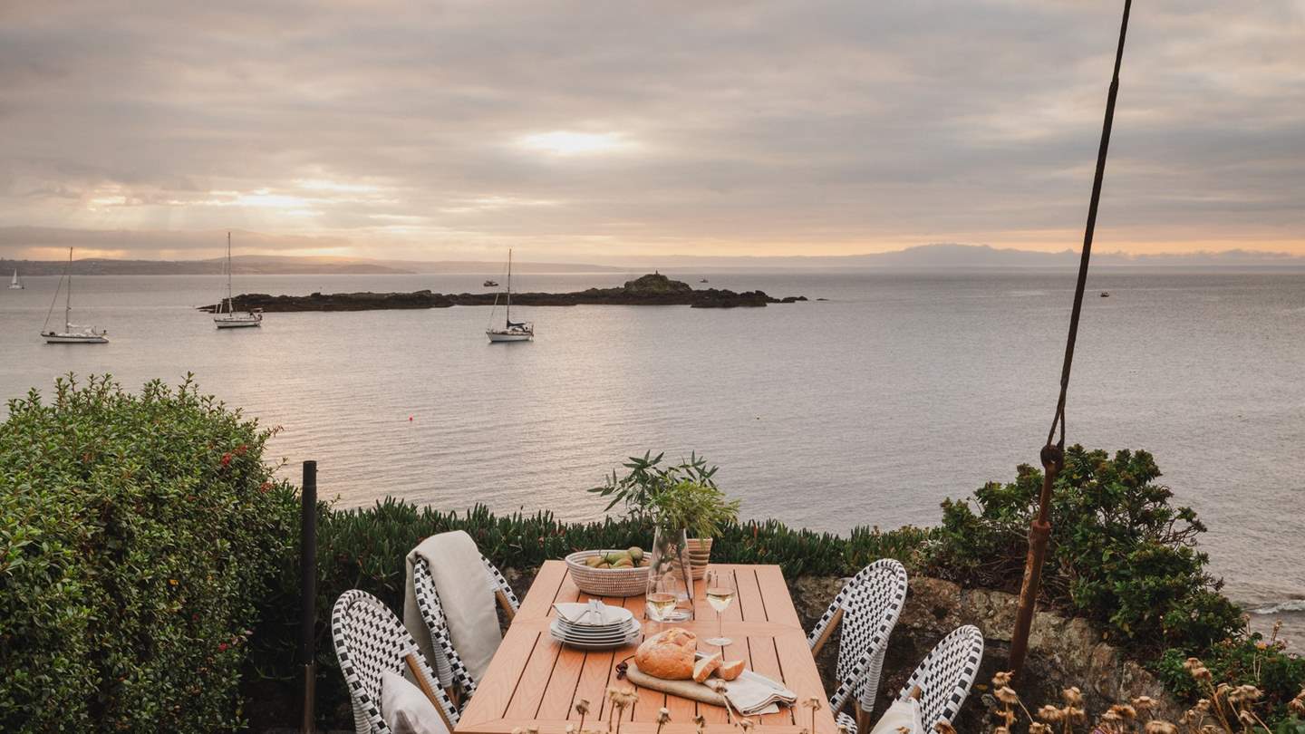 Seek oceanside tranquillity at our storybook stay, a stone’s throw from Mousehole harbour, where coastal calm, a wood burner and garden with stunning sea panorama await...