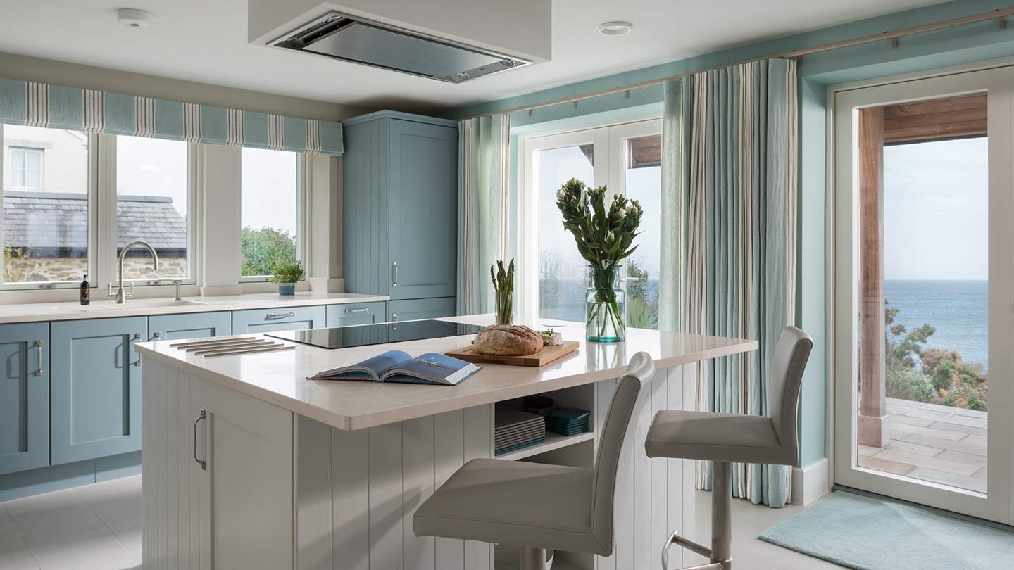 The kitchen has been designed to accommodate the needs of even the most ambitious cooks complete with everything you'll need to create culinary masterpieces 