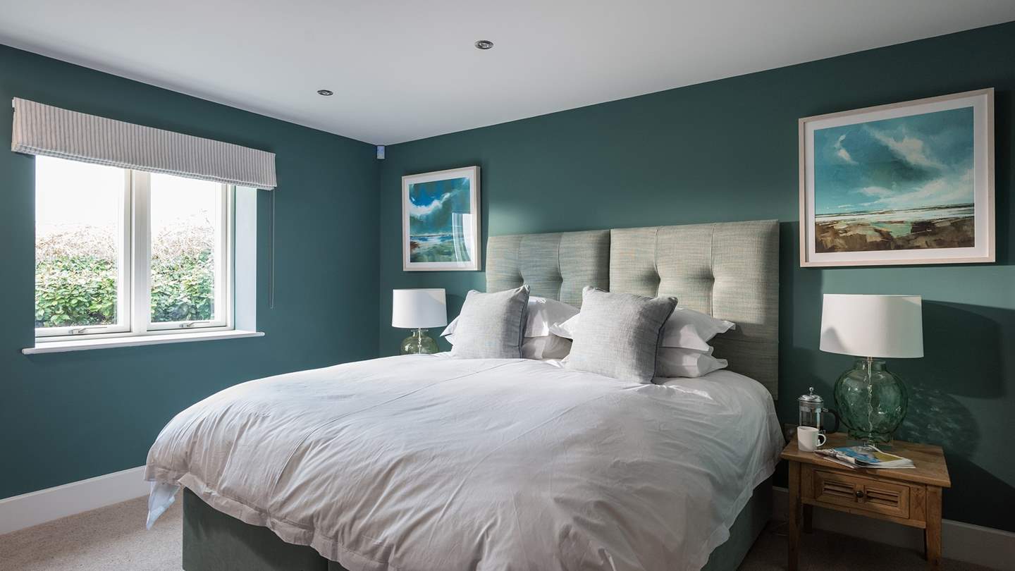 The fourth bedroom lies on the ground floor and has a zip-and-link bed which can either be twins or a large double bed