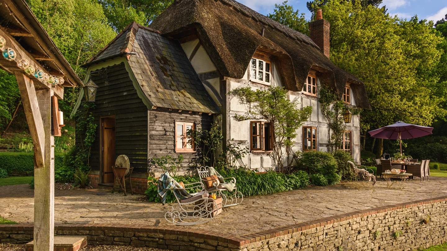 Simply gorgeous, this thatched beauty is the ultimate luxury cottage in the New Forest.