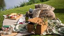Undercastle Cottage is also the perfect romantic getaway for couples - how about your very own private picnic for two?